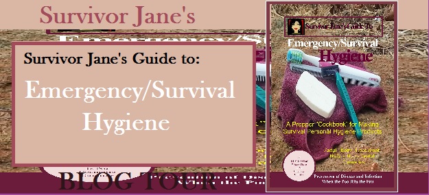 emergency survival hygiene blog tour banner